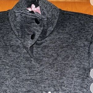 Lands End Sweater Fleece Coat/Jacket